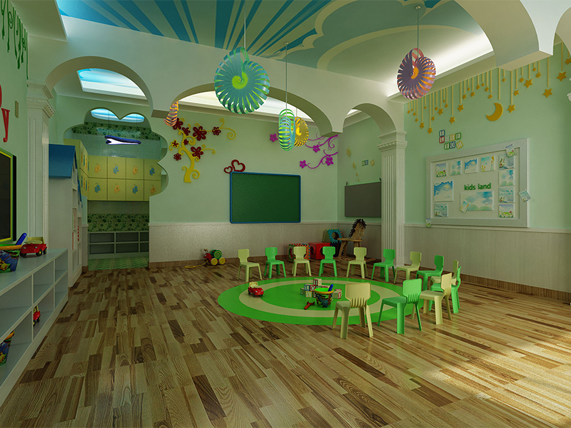 杭州私立小型幼兒園裝修設計效果